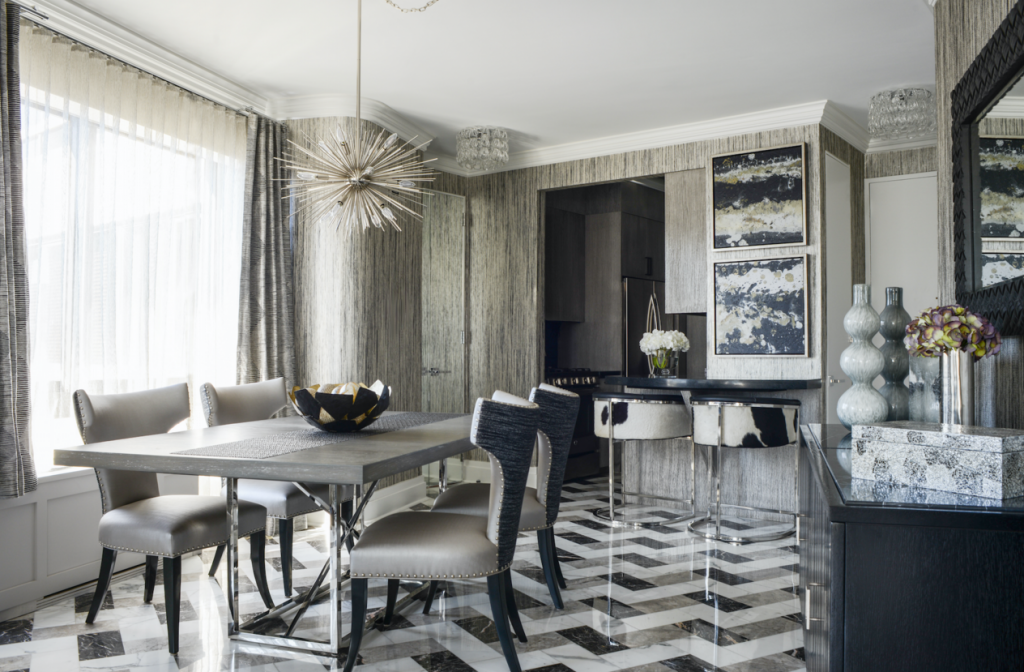 Jack Ovadia counts the Calvin Bar Stools (shown above with the Zanadoo) as his favorites from Arteriors.
